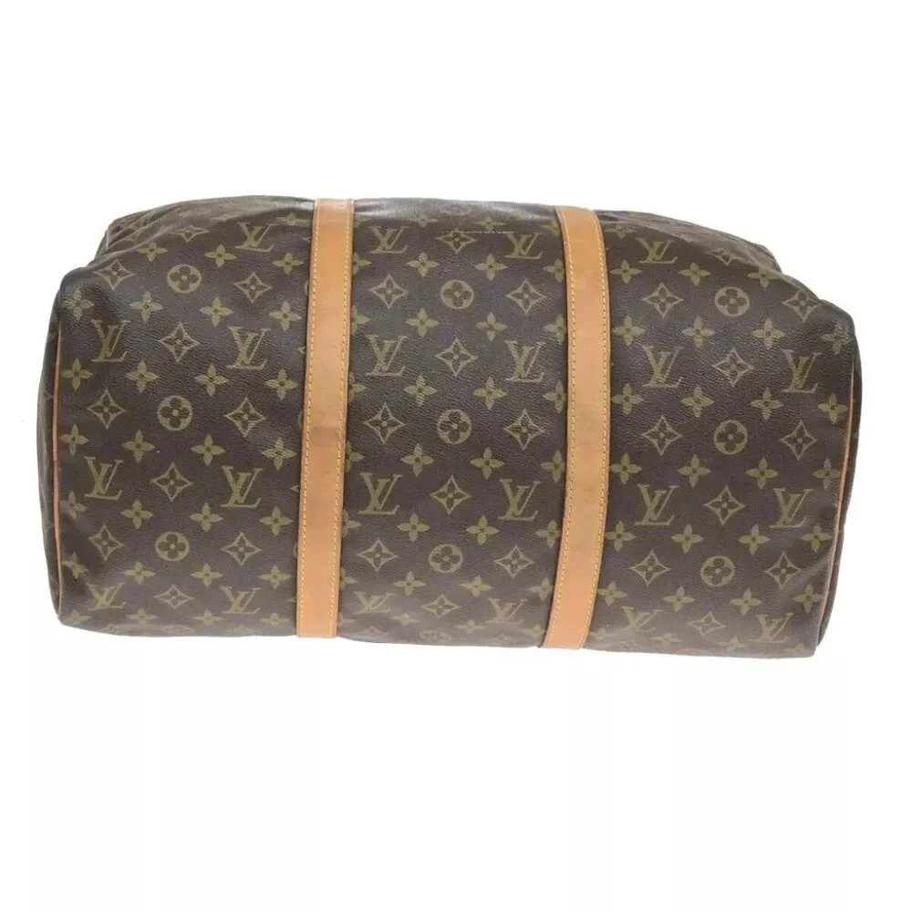 LOUIS VUITTON Sac Souple 45 Travel Hand Bag Monogram Leather BN